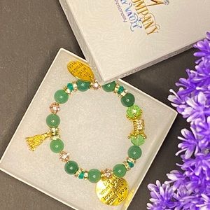 Custom Jade beaded bracelets